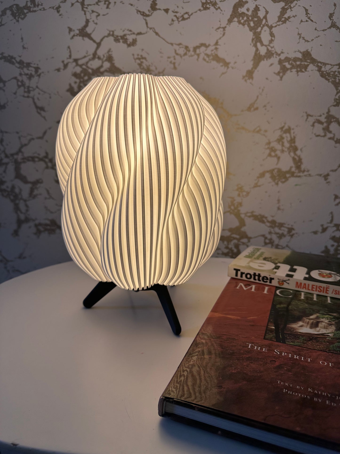 Swirl tafellamp