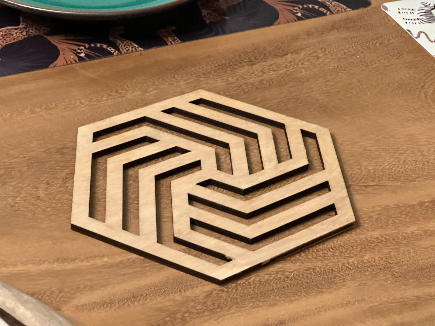 Hexagonderlegger